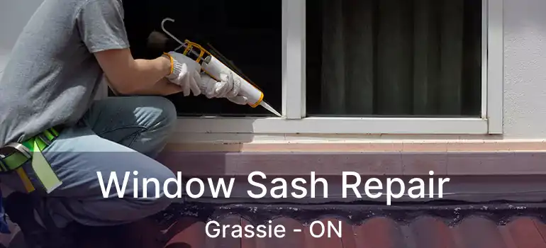  Window Sash Repair Grassie - ON