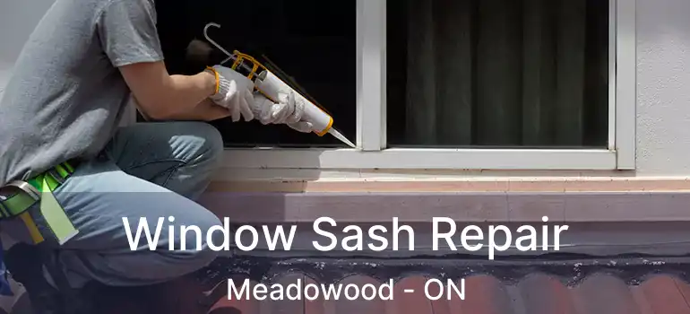  Window Sash Repair Meadowood - ON
