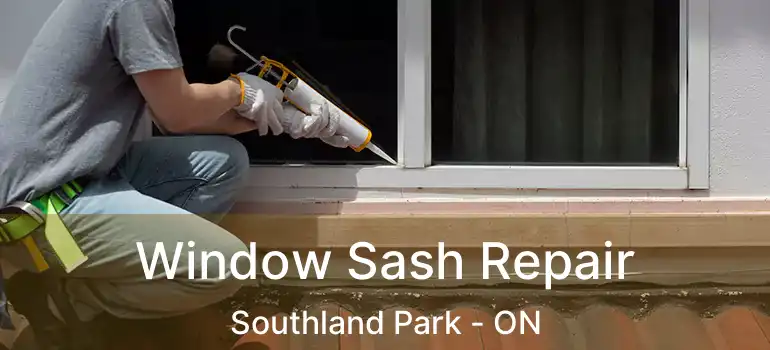  Window Sash Repair Southland Park - ON