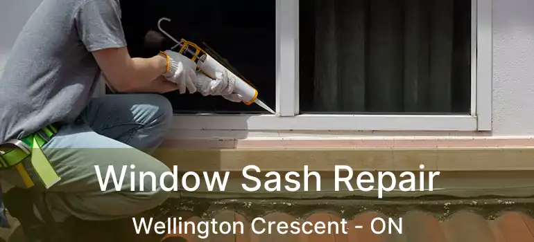  Window Sash Repair Wellington Crescent - ON