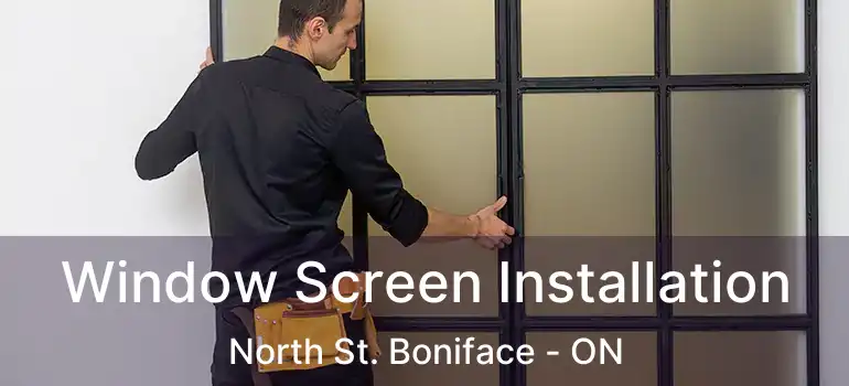  Window Screen Installation North St. Boniface - ON