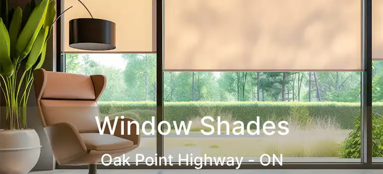  Window Shades Oak Point Highway - ON