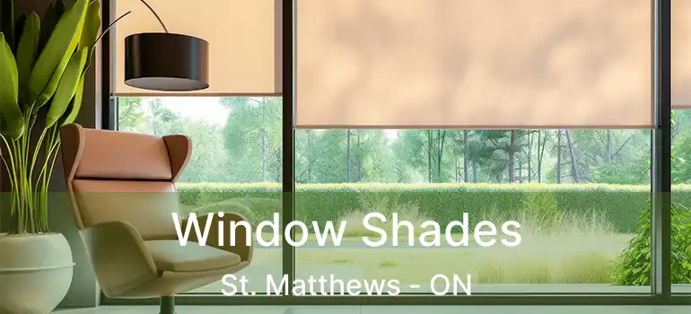 Window Shades St. Matthews - ON