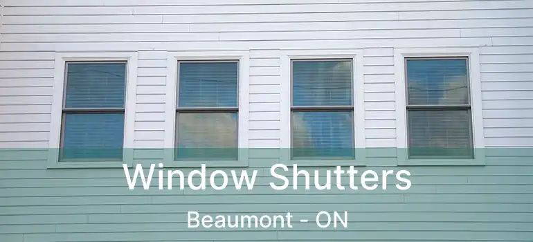  Window Shutters Beaumont - ON