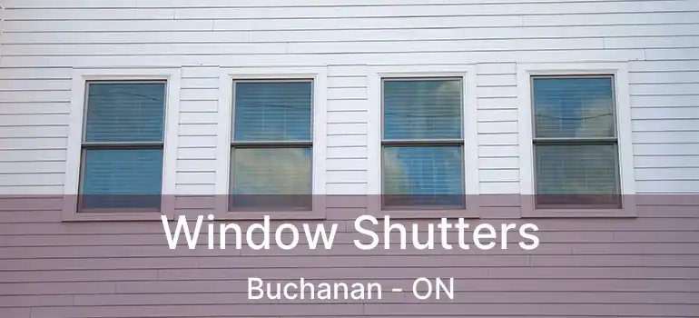  Window Shutters Buchanan - ON