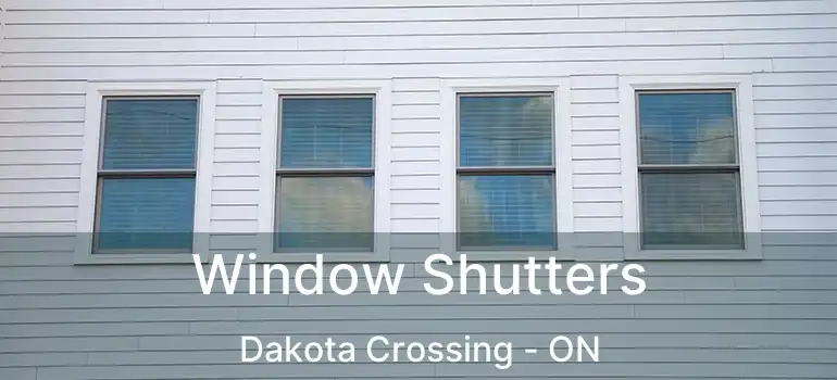  Window Shutters Dakota Crossing - ON