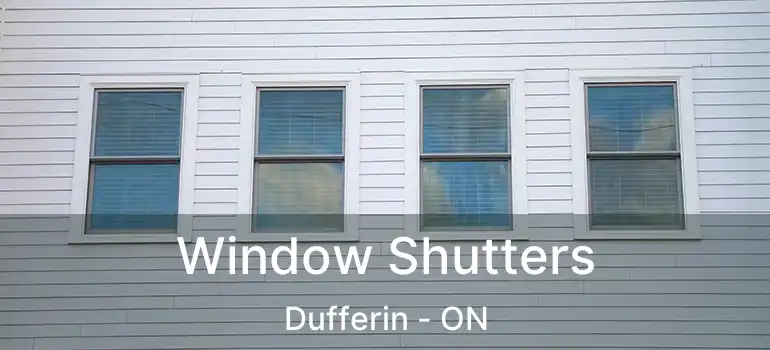  Window Shutters Dufferin - ON