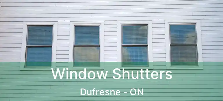  Window Shutters Dufresne - ON