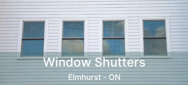  Window Shutters Elmhurst - ON