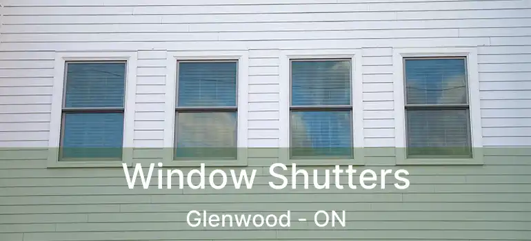 Window Shutters Glenwood - ON