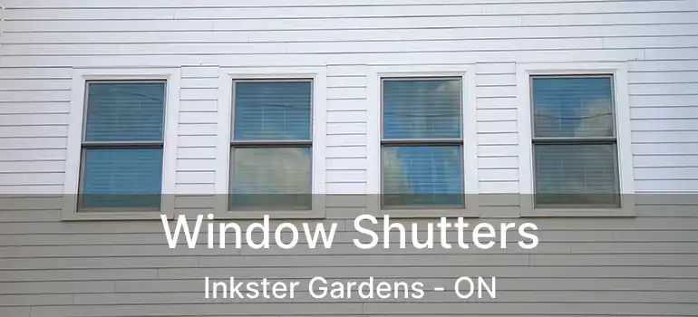  Window Shutters Inkster Gardens - ON