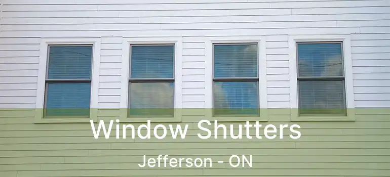  Window Shutters Jefferson - ON