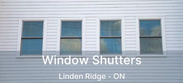  Window Shutters Linden Ridge - ON