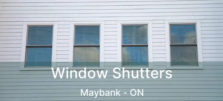  Window Shutters Maybank - ON