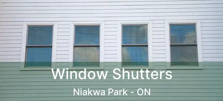  Window Shutters Niakwa Park - ON