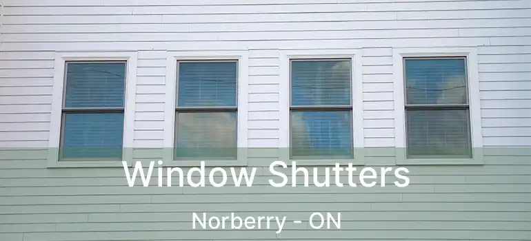  Window Shutters Norberry - ON