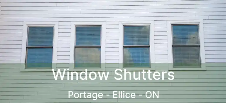 Window Shutters Portage - Ellice - ON