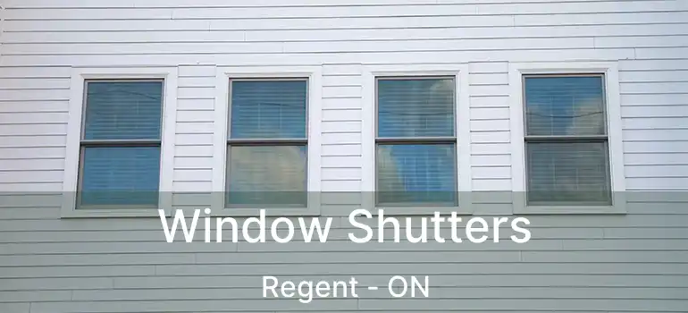  Window Shutters Regent - ON