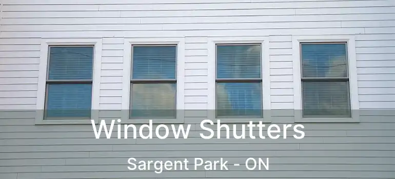  Window Shutters Sargent Park - ON