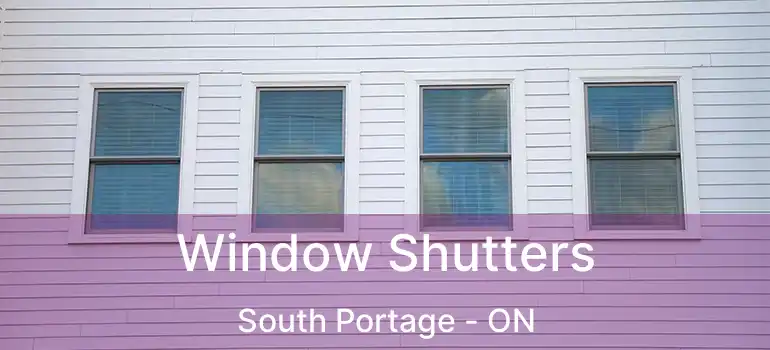  Window Shutters South Portage - ON