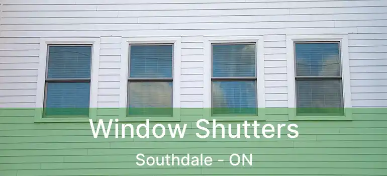  Window Shutters Southdale - ON