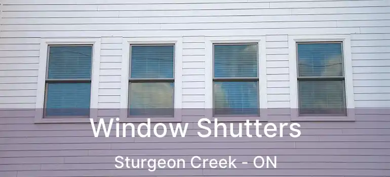  Window Shutters Sturgeon Creek - ON