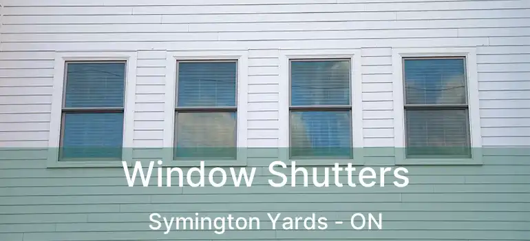  Window Shutters Symington Yards - ON