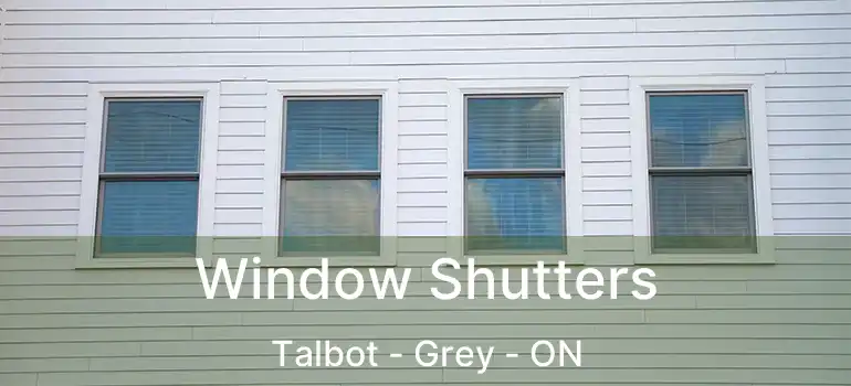  Window Shutters Talbot - Grey - ON