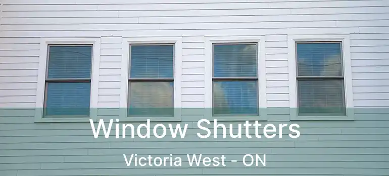  Window Shutters Victoria West - ON