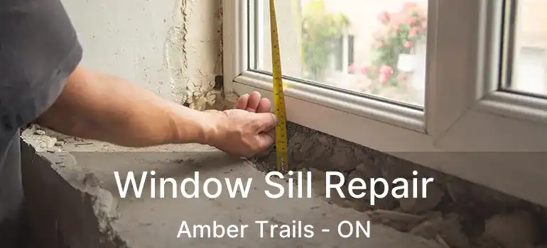  Window Sill Repair Amber Trails - ON