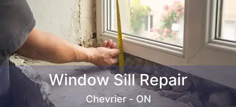  Window Sill Repair Chevrier - ON