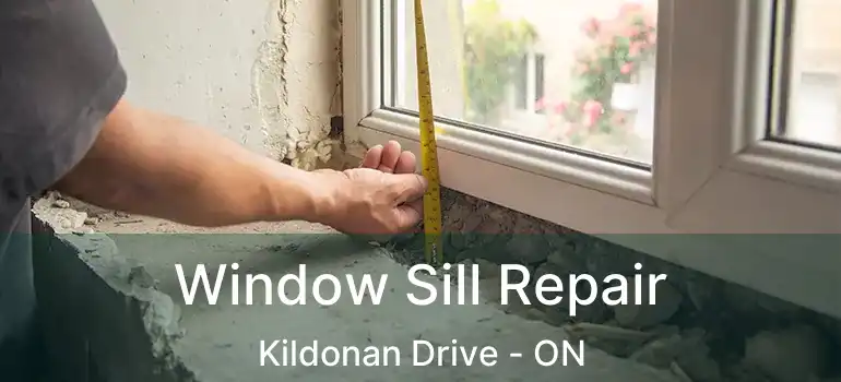  Window Sill Repair Kildonan Drive - ON