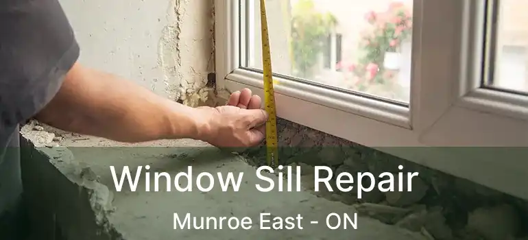  Window Sill Repair Munroe East - ON