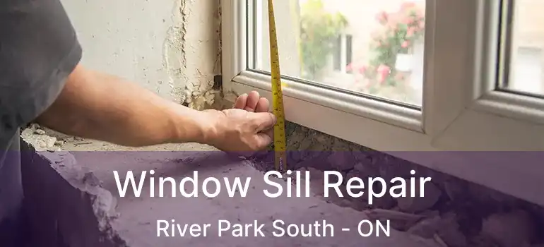  Window Sill Repair River Park South - ON