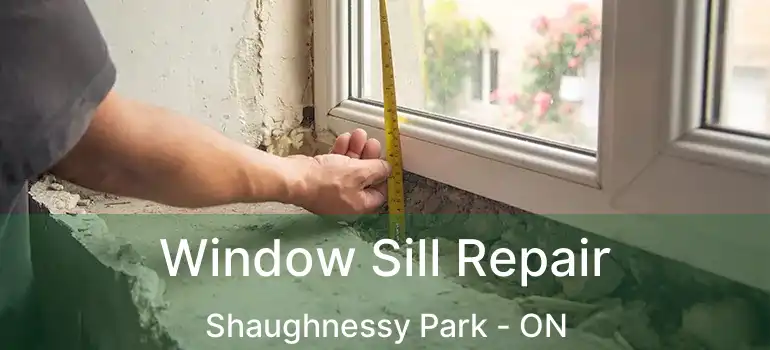 Window Sill Repair Shaughnessy Park - ON