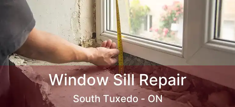  Window Sill Repair South Tuxedo - ON