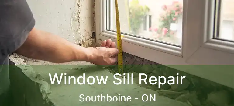  Window Sill Repair Southboine - ON