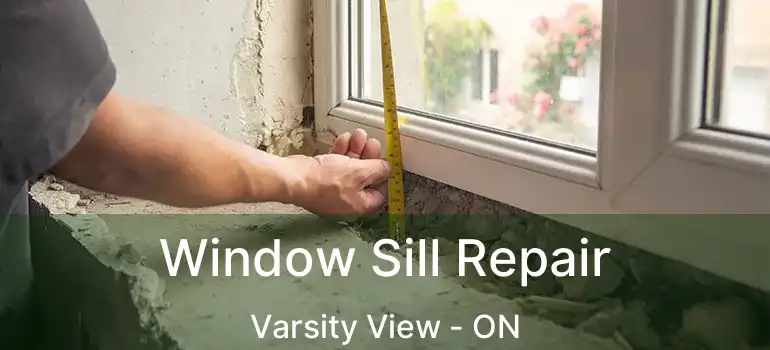  Window Sill Repair Varsity View - ON