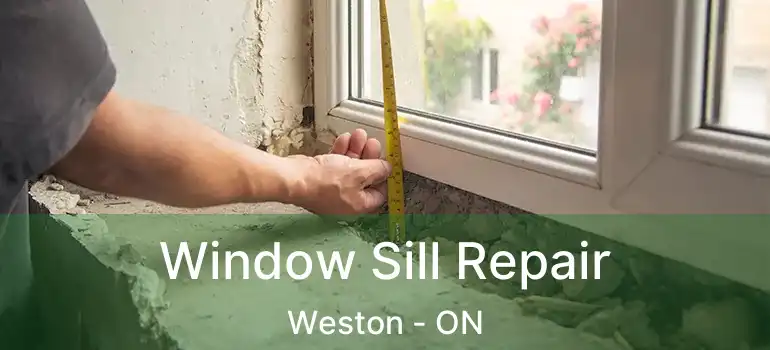  Window Sill Repair Weston - ON