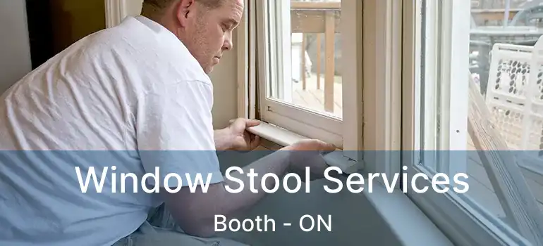 Window Stool Services Booth - ON