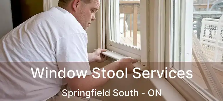  Window Stool Services Springfield South - ON