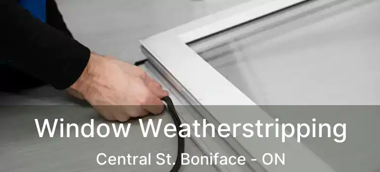 Window Weatherstripping Central St. Boniface - ON