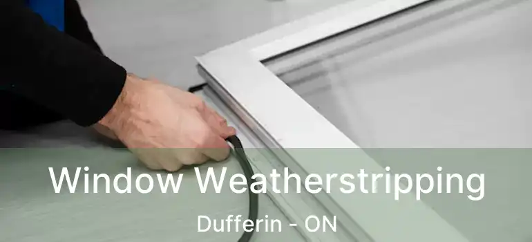  Window Weatherstripping Dufferin - ON