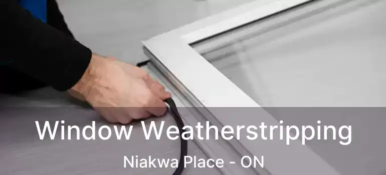  Window Weatherstripping Niakwa Place - ON