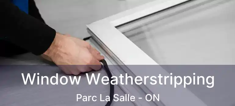  Window Weatherstripping Parc La Salle - ON