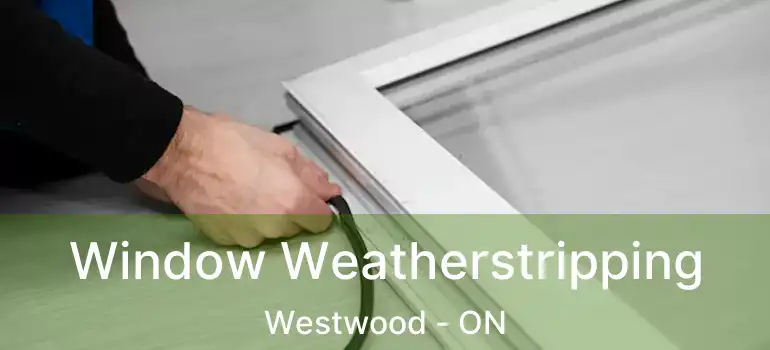 Window Weatherstripping Westwood - ON
