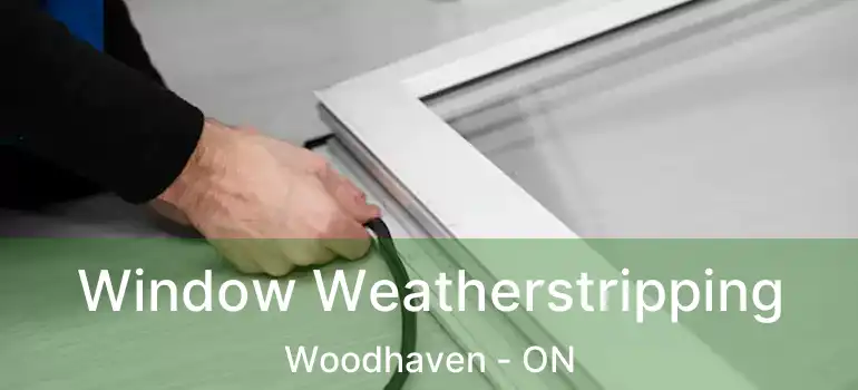  Window Weatherstripping Woodhaven - ON