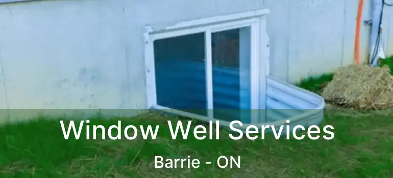 Window Well Services Barrie - ON