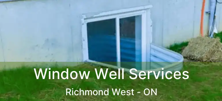  Window Well Services Richmond West - ON