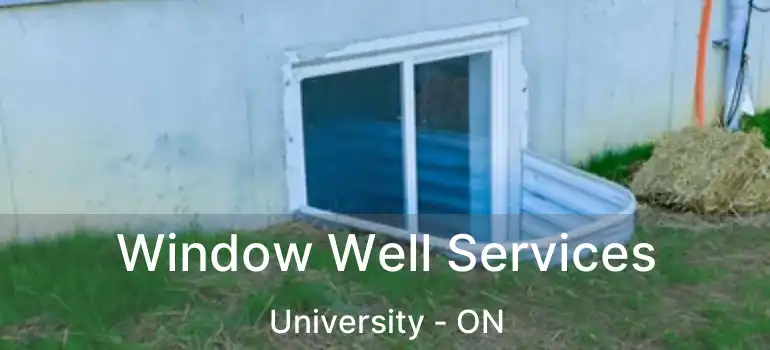  Window Well Services University - ON